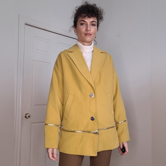 Yellow Women's Jacket - Picture 3 of 7
